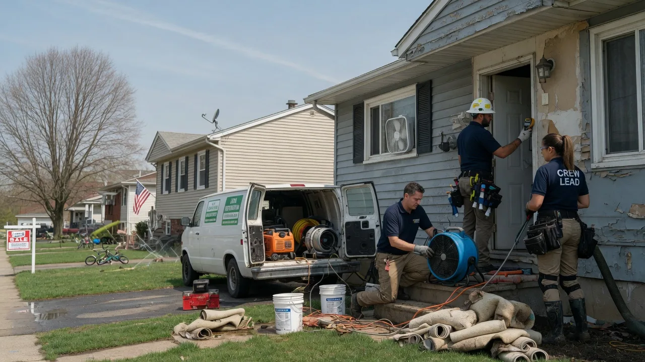 Flood Cleanup in South Rockwood, MI near me