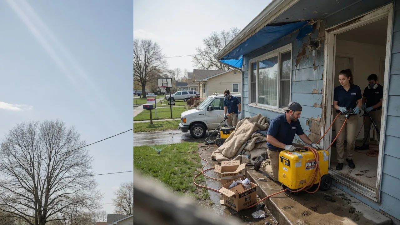 Basement Flood Cleanup in South Rockwood, MI near me